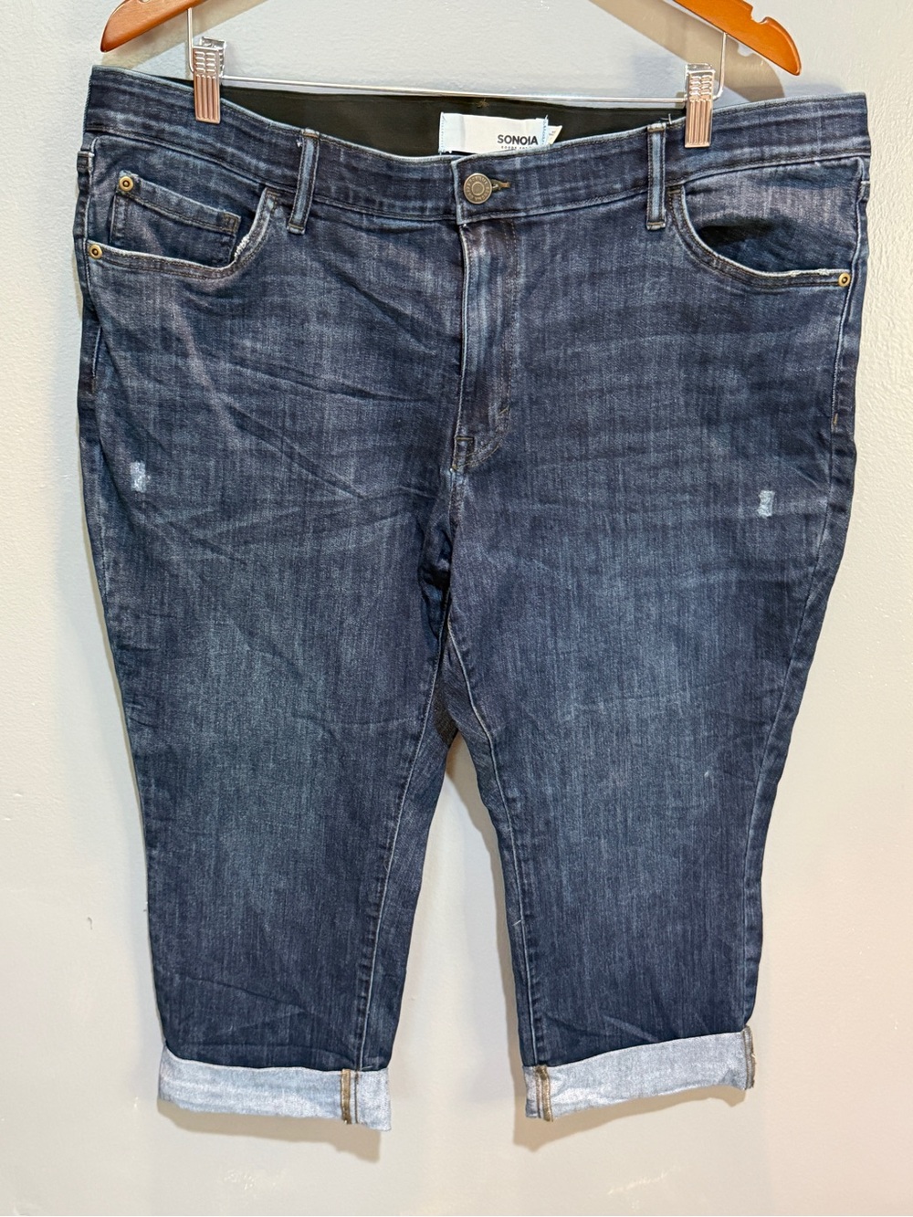 SONOMA WOMEN’S DENIM CAPRI’S SZ 20W